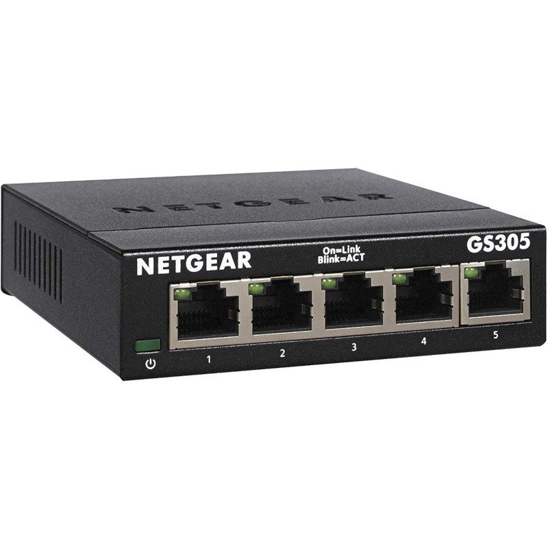 Switch GS305-300PES 5-Port Gigabit Desktop Metal 300-SERIES