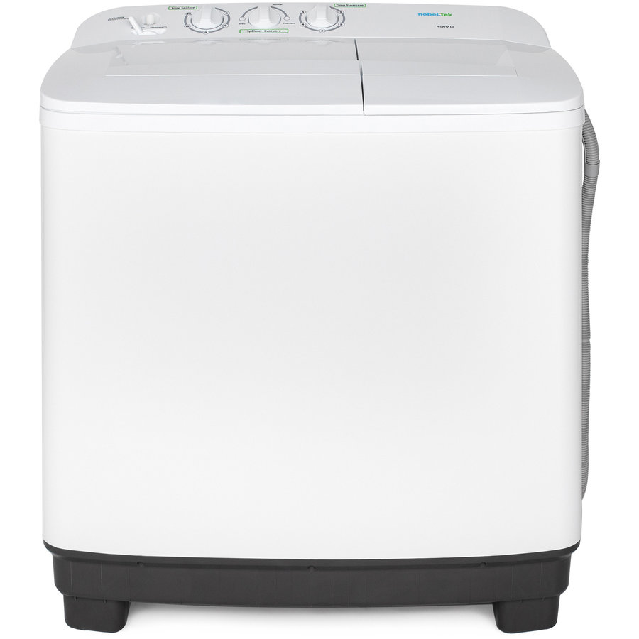 Masina de spalat rufe semi-automata NSWM10 10kg Spalare 4.6kg Stoarcere 2 Setari Spalare Alb