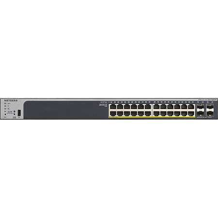 Switch NetGear GS728TPP-200EUS 24-Port Gigabit PoE+ Smart Pro Switch 4 SFP Ports 380W