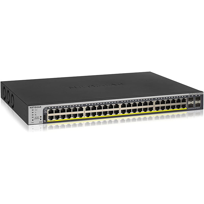Switch GS752TPP-100EUS 48-Port Gigabit PoE+ Smart Pro Switch 4 SFP Ports 760W