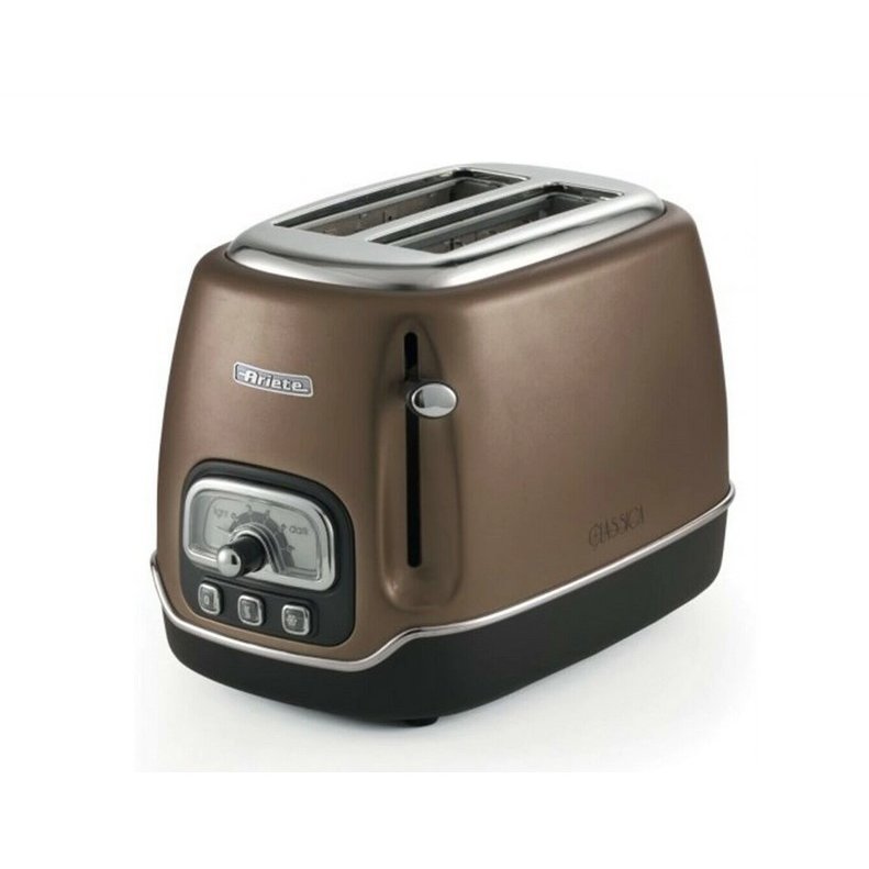 Prajitor de paine Classic 0158 810W 2 felii Bronz