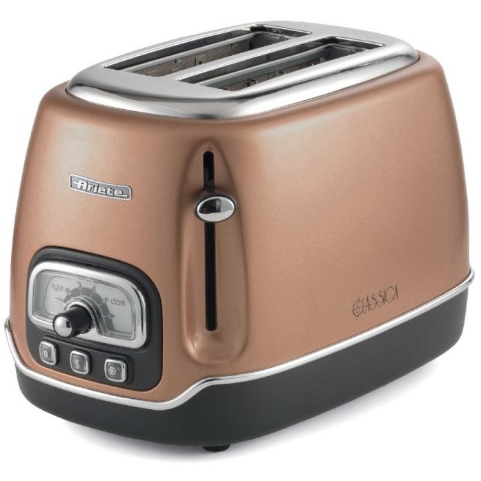 Prajitor de paine Classic 0158 810W 2 felii Cupru