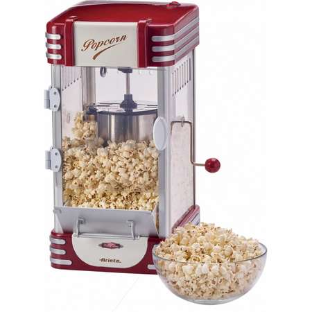 Aparat de popcorn Ariete 2953 XL Maxi Putere 310W 700g Rosu