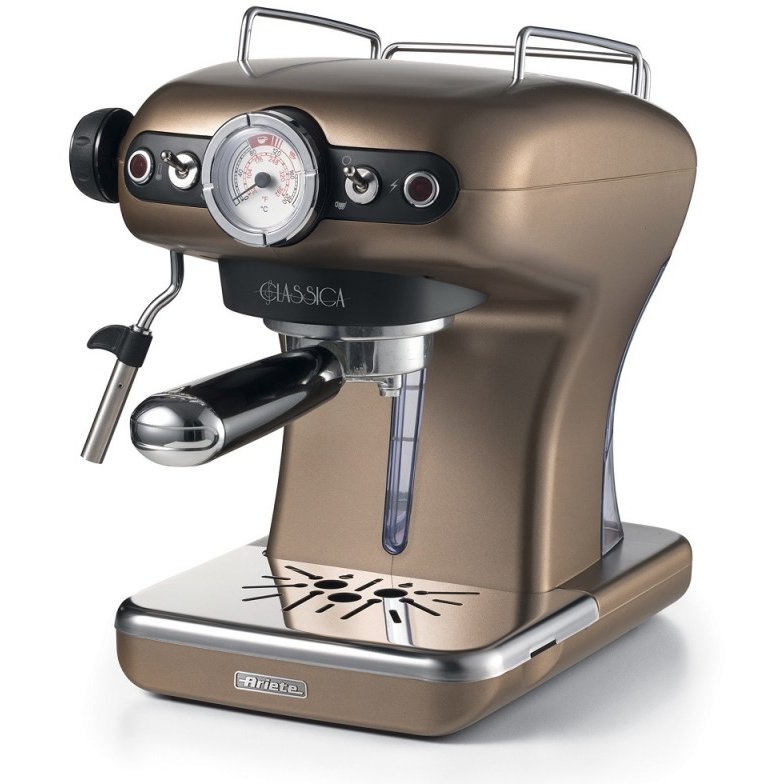 Espressor manual Classic 1389 Bronz Sistem cappuccino 15 Bar 850W