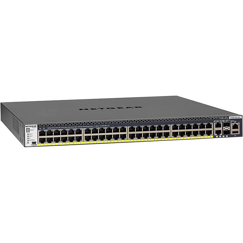 Switch M4300-52G-POE+ MANAGED APS550W 48x1G PoE+ (GSM4352PA) - imagine 2