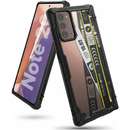 Fusion X Ticket Band Transparent/Negru pentru Samsung Galaxy Note 20