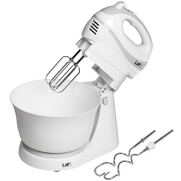 Mixer cu bol rotativ MRK002M 5 viteze Trubo 3.5 Litri 300W Alb