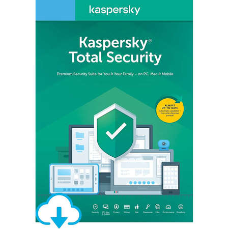 Antivirus Kaspersky Total Security 2020 5 Dispozitive 2 Ani Licenta de reinnoire Electronica