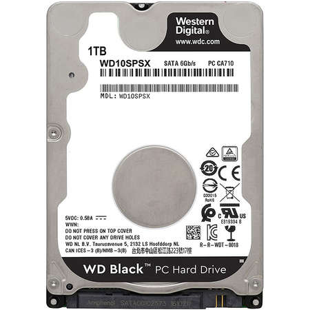Hard disk laptop WD Black Performance 1TB 2.5 inch 7200rpm 64MB