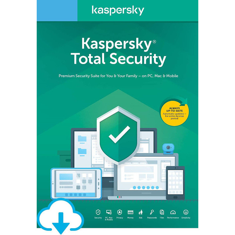 Antivirus Total Security 2020 3 Dispozitive 2 Ani Licenta de reinnoire Electronica