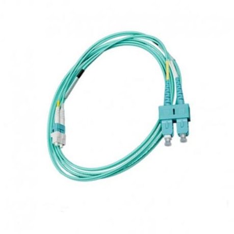 Patchcord Duplex LC-SC 2m Aqua