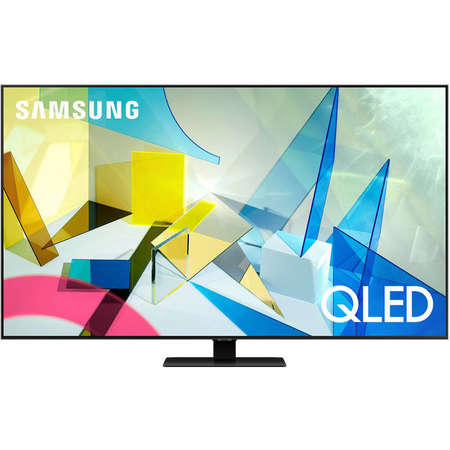Televizor Samsung QLED Smart TV QE50Q80TATXXH 127cm Ultra HD 4K Carbon Silver