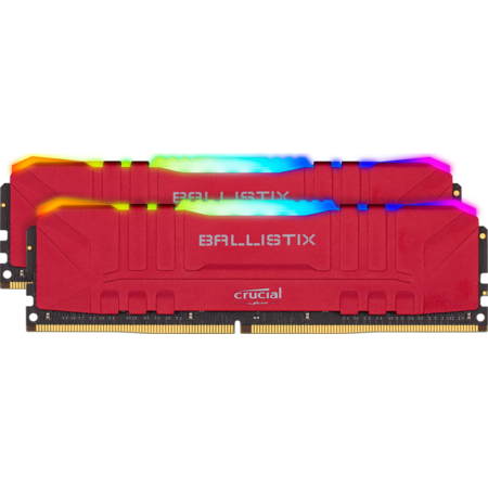 Memorie Crucial Ballistix RGB 16GB (2x8GB) DDR4 3000MHz CL15 Red Dual Channel Kit