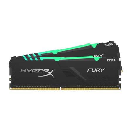 Memorie Kingston HyperX Fury RGB 64GB (2x32GB) DDR4 2666MHz CL16 Dual Channel Kit
