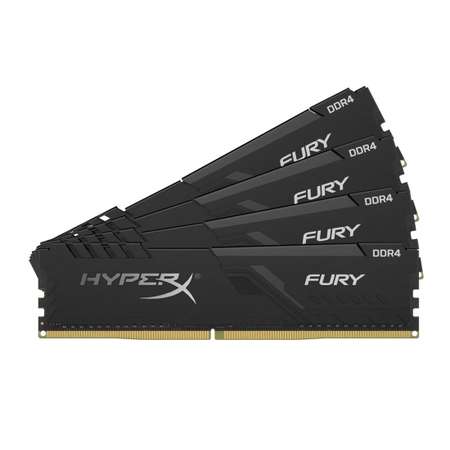 Memorie Kingston HyperX Fury Black 128GB (4x32GB) DDR4 3466MHz CL17 Quad Channel Kit