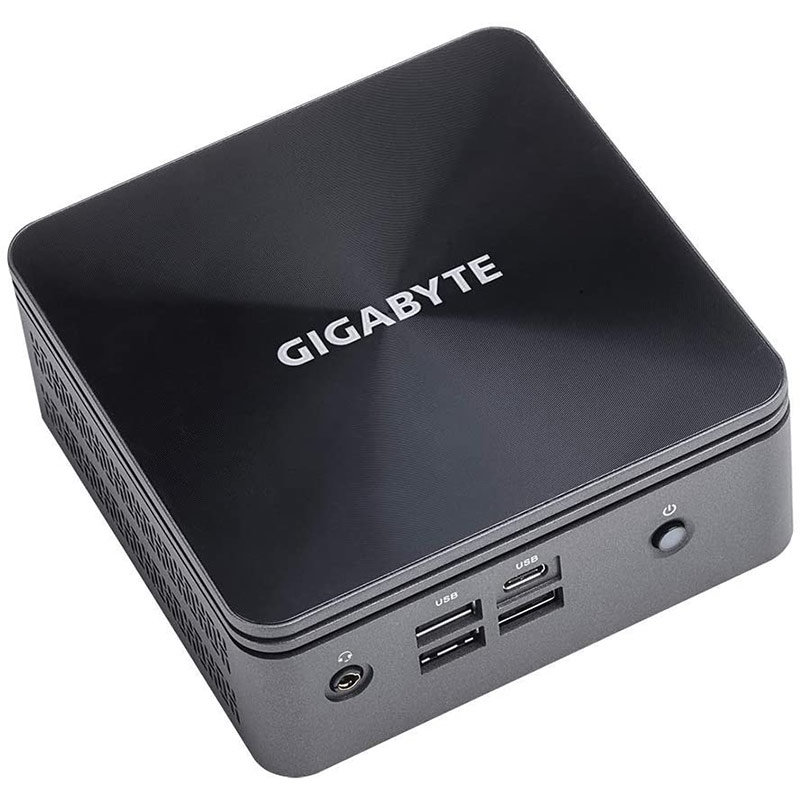 Barebone BRIX Intel Core i7-10710U 2 x SO-DIMM DDR4 WiFi HDMI Black