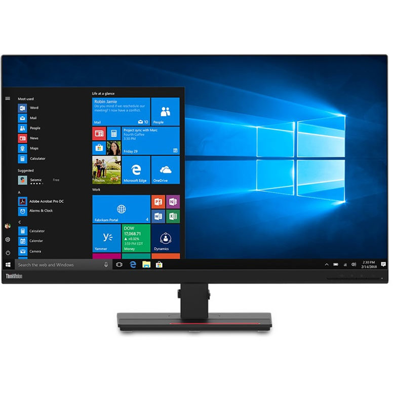 Monitor ThinkVision T32h-20 31.5 inch WQHD IPS 6ms Black