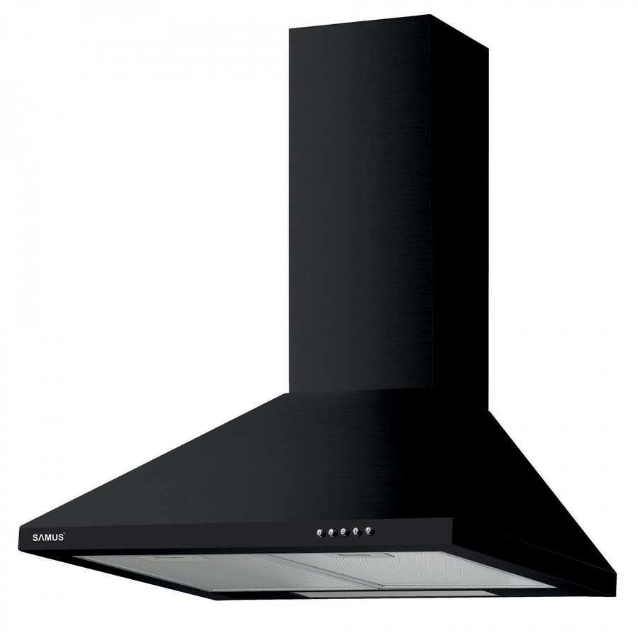 Hota decorativa HS660DLB 1 motor 3 viteze Negru