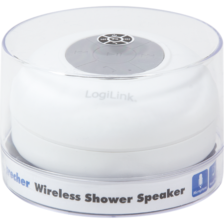 Boxa portabila Logilink Shower 3W White