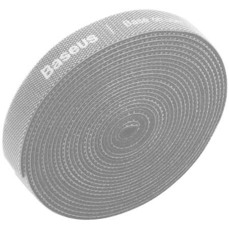 Cablu de date Baseus Circle Velcro, 3m, Gri