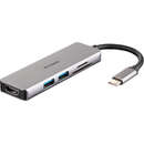 Hub USB D-Link DUB-M530 USB-C Silver