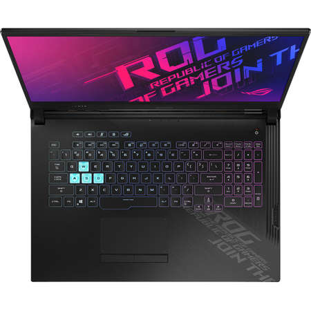 Laptop ASUS ROG Strix G17 G712LV 17.3 inch FHD Intel Core i7-10875H 16GB DDR4 512GB SSD nVidia GeForce RTX 2060 Free Dos Black