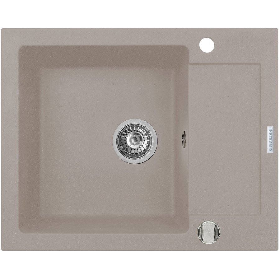 Chiuveta bucatarie MIDO 62x50 1B 1D Beige