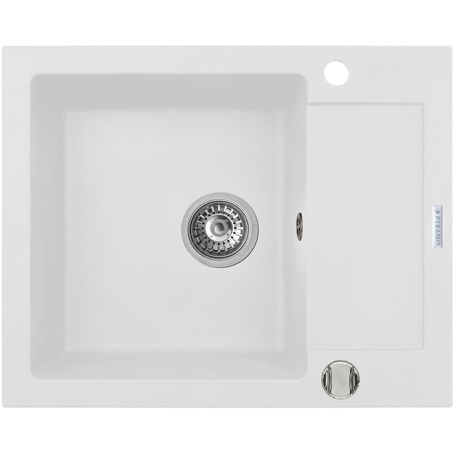 Chiuveta bucatarie MIDO 62x50 1B 1D Snow