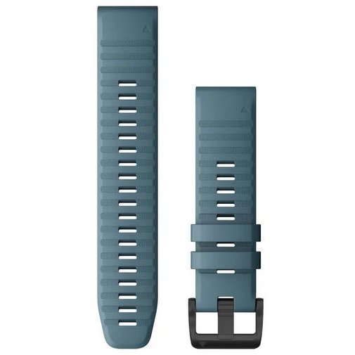 Curea smartwatch QuickFit 22mm Silicon Lakeside Blue pentru Garmin Fenix 6