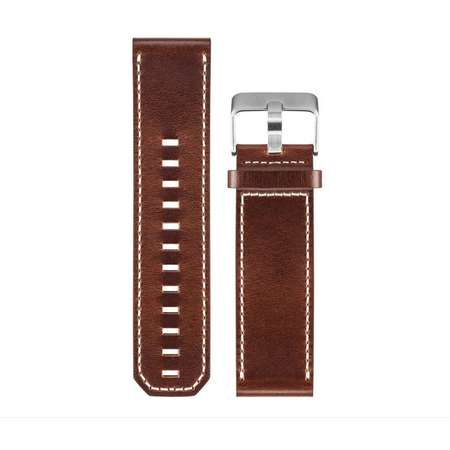 Curea smartwatch Brown Leather pentru Garmin Fenix 3