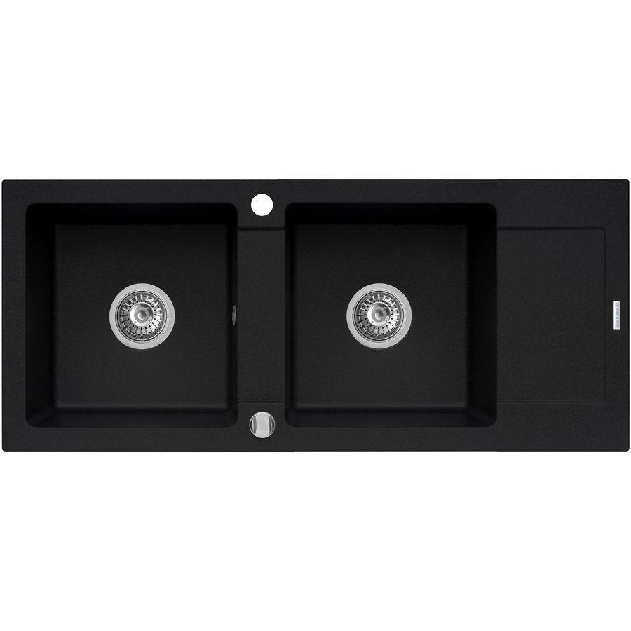 Chiuveta bucatarie MIDO 116x50 2B 1D Carbon