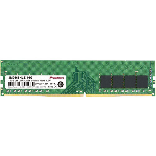 Memorie server JetRam 16GB (1x16GB) DDR4 2666MHz CL19 1.2V 1Rx8 2Gx8