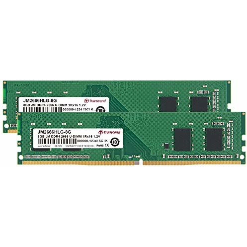 Memorie server JetRam 16GB (2x8GB) DDR4 2666MHz CL19 1.2V 1Rx16 1Gx16 Dual Channel Kit