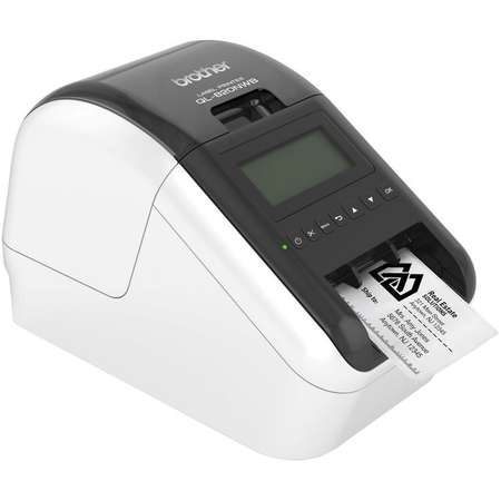 Imprimanta de etichete Brother QL-820NWB USB 300 dpi White Black