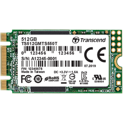 SSD Transcend MTS550T 512GB SATA-III M.2 2242