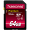 Card de memorie Transcend Premium 64GB SDXC Clasa 10 UHS-I
