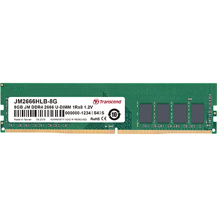 Memorie server JetRam 8GB (1x8GB) DDR4 3200MHz CL19 1.2V 1Rx8 1Gx8