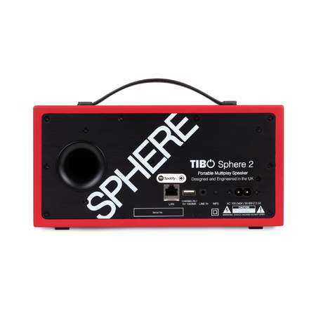 Boxa portabila TIBO Sphere2 Bluetooth Wi-Fi Red