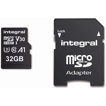 Card Integral microSDHC 32GB UHS-I U3 V30