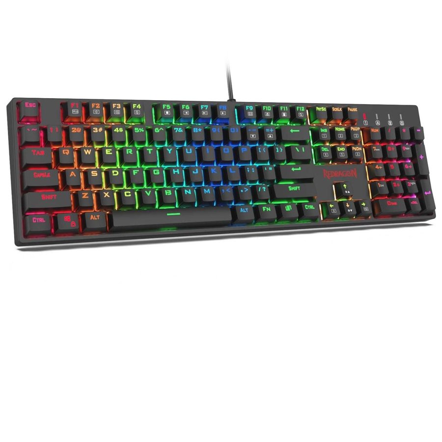 Tastatura Gaming Mecanica K582 Surara Iluminare LED RGB Negru
