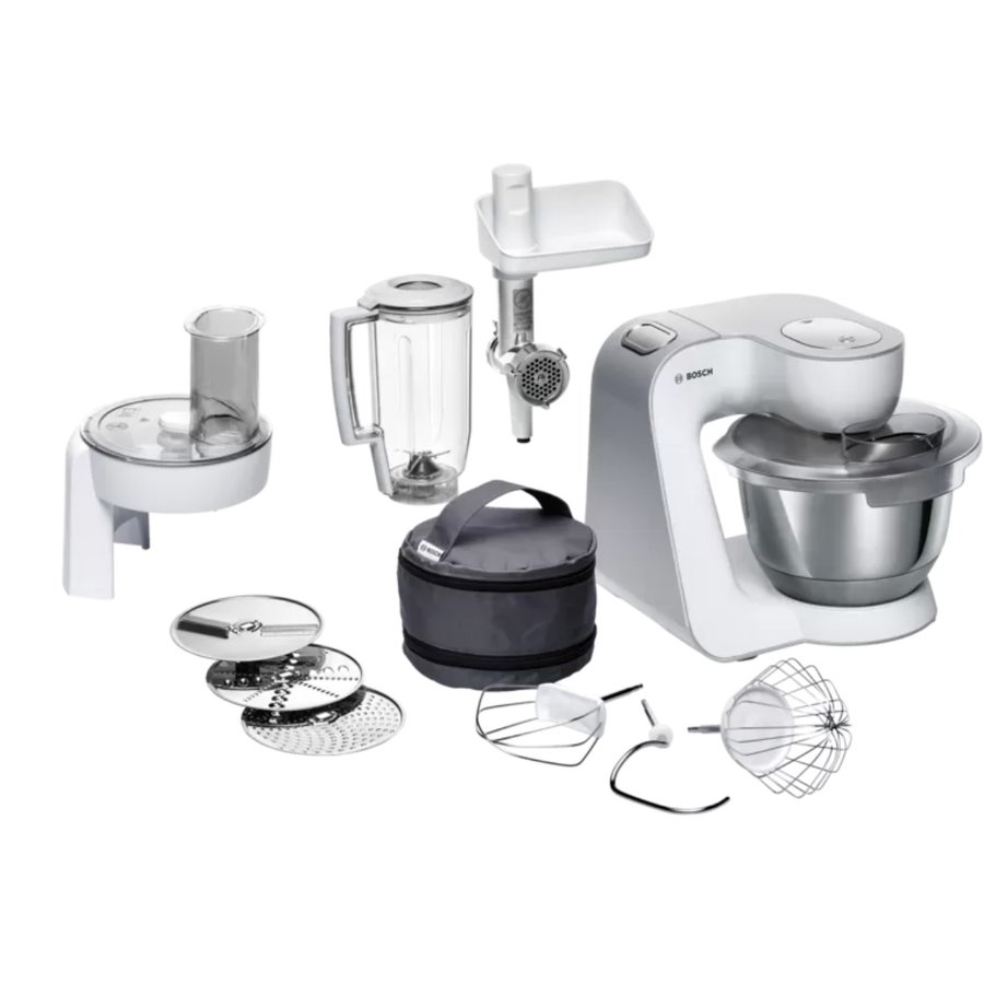 Robot de bucatarie MUM58231 3.9 litri 7 viteze + Pulse 1000W Argintiu Alb