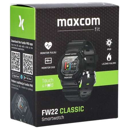 Smartwatch MaxCom FW22 Classic Sport Negru