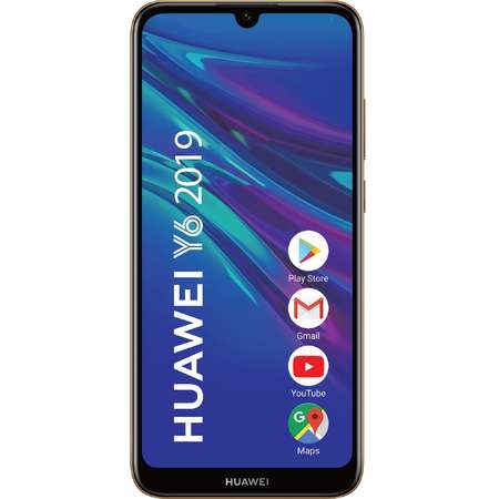 Telefon mobil Huawei Y6 2019 32GB 2GB RAM 4G Dual Sim Amber Brown