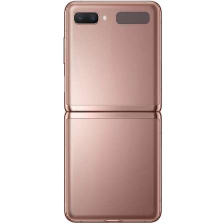 Telefon mobil Samsung Galaxy Z Flip 256GB 8GB RAM Dual Sim 5G Mystic Bronze