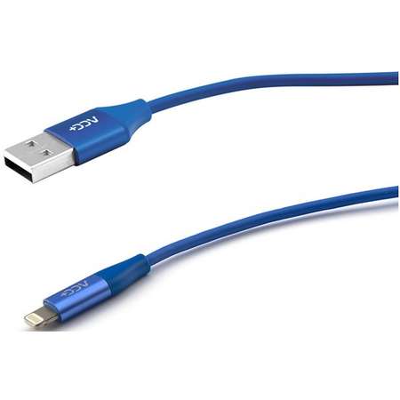 Cablu de date MaxCom ACC+ USB Lightning MFI 1m Albastru