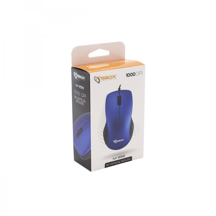 Mouse SBox M-958 Blue — imaginea 4