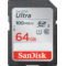 Card de memorie Sandisk Ultra 64GB SDXC UHS-I U1 Clasa 10