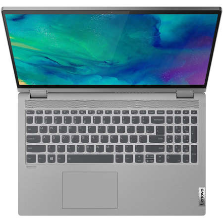 Laptop Lenovo IdeaPad Flex 5 15IIL05 15.6 inch UHD Touch Intel Core i5-1035G1 8GB DDR4 512GB SSD Windows 10 Home Platinum Grey