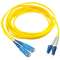 Pigtail Commscope LC - SC 10m Yellow