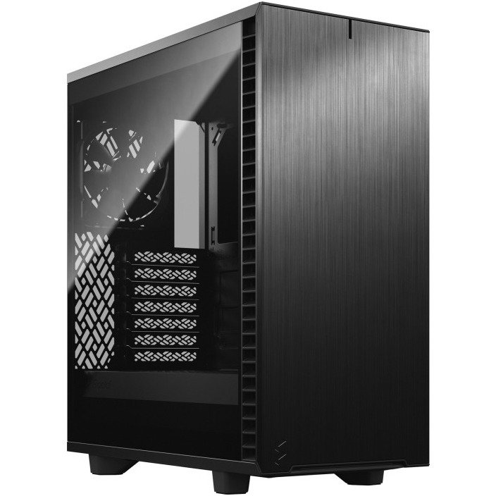 Carcasa Define 7 Compact Dark Tempered Glass Black